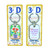 3D Metal Keychain: Whenever I am afraid, I will trust in You - Psalm 56:3