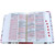 Biblia de Bolsillo RV1960 imit y tela impresa con índice - palabras de vida amor rojo