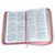 Biblia con Cierre Letra Grande 12 puntos RV1960 imit piel rosa