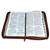 Biblia con Cierre Letra Grande 12 puntos RV1960 imit. marrón y beige con índice