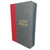 Biblia con Cierre Letra Gigante Manual 14 puntos RV1960 imit piel gris y vino con índice