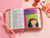 Biblia para Niñas Mi Gran Viaje Compacta con Cierre RV1960, imit piel salmón con corazones