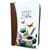 Biblia con Cierre Letra Gigante Manual 14 puntos RV1960, imit piel floral mariposa café con índice y canto floral