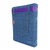 Biblia Tela Jean con Cierre Compacta 11 puntos RV1960 cinturón lila con índice
