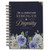 Large Wirebound Journal: Strength and dignity - Proverbs 31:25, indigo rose hardcover