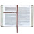 NLT Everyday Devotional Bible for Men, Chestnut brown faux leather