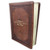 NLT Everyday Devotional Bible for Men, Chestnut brown faux leather