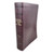 NLT Everyday Devotional Bible for Men, Cross walnut brown faux leather