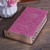 KJV Giant Print Standard Size Bible with Thumb Index: Brown and berry pink faux leather