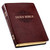 KJV Super Giant Print Standard Size Bible with Thumb Index: Chestnut brown faux leather