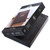 KJV Super Giant Print Standard Size Bible with Thumb Index: Dark brown faux leather