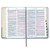 KJV Super Giant Print Standard Size Bible with Thumb Index: Pink and gray faux leather