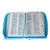 Biblia Mi Gran Viaje de Bolsillo con Cierre RV1960 imit piel celeste con índice