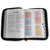 Biblia de Estudio Arcoíris con Cierre RV1960, imit piel negro con índice