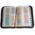 Biblia de Estudio Arcoíris con Cierre RV1960, imit piel negro con índice