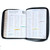 Biblia con Cierre Letra Gigante 15 puntos RV1960, imit piel negro y gris león con índice