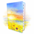 Biblia Letra Grande 12 puntos para Mujer RV1960, imit piel girasoles al amanecer con índice