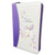 Biblia con Cierre Letra Grande 12 puntos para Mujer RV1960, imit. piel lila floral con índice y canto floral