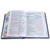Biblia Portátil Letra Grande 12 puntos RV1960, imit piel flores lila con canto floral