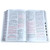 Biblia de Boda Letra Grande con Caja de Regalo RV1960, imit. piel blanco acentos plateados con índice