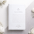 Biblia de Boda Letra Grande con Caja de Regalo RV1960, imit. piel blanco acentos plateados con índice