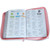 Biblia con Cierre Letra Súper Gigante 19 puntos Mediana RV1960, imit piel rosado clásico con índice
