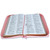 Biblia con Cierre Letra Súper Gigante 19 puntos Mediana RV1960, imit piel rosado claro SIN ÍNDICE