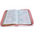 Biblia con Cierre Letra Súper Gigante 19 puntos Mediana RV1960, imit piel rosado claro SIN ÍNDICE