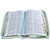 Biblia con Cierre Letra Grande Manual 12 puntos RV1960 imit piel pájaro floral con índice y canto floral