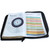 Biblia con Cierre Letra Gigante Manual 14 puntos RV1960, imit piel negro libros con índice