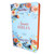 Biblia con Cierre Letra Grande Manual 12 puntos RV1960 imit piel naranja y azul floral con índice y canto floral