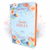 Biblia con Cierre Letra Grande Manual 12 puntos RV1960 imit piel naranja y azul floral con índice y canto floral