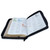 Biblia con Cierre Letra Grande 12 puntos RV1960, imit piel negro geométrico con índice