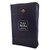 Biblia con Cierre Letra Grande 12 puntos RV1960, imit piel negro geométrico con índice