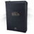 Biblia con Cierre Compacta 11 puntos RV1960, imit piel negro con índice