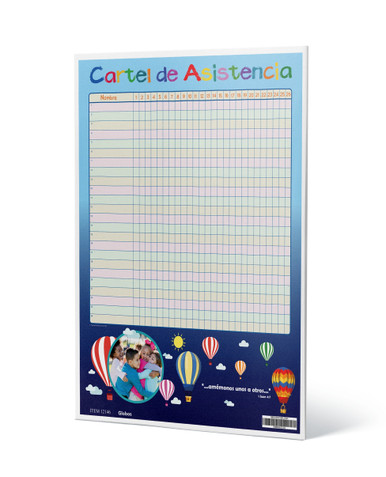 Cartel de Asistencia para Escuela Dominical, 9780938127321