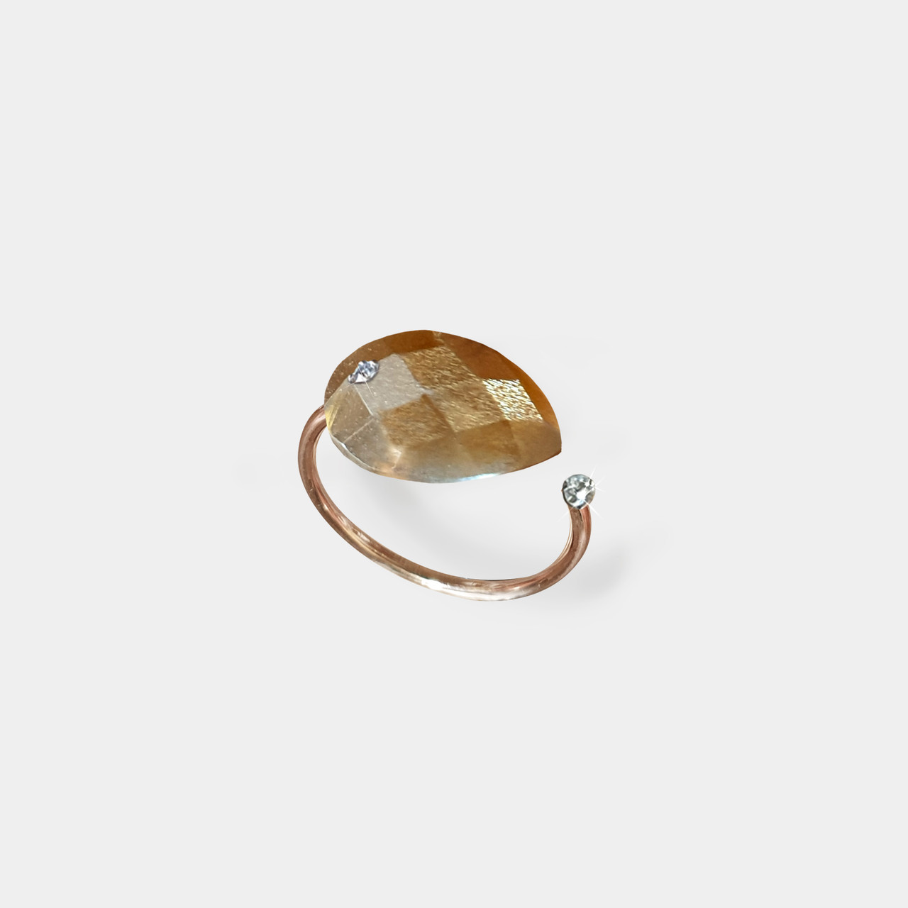 Bague Pierre Lune, Bague Pierre de Lune Gold, Bague Femme Pierre Lune