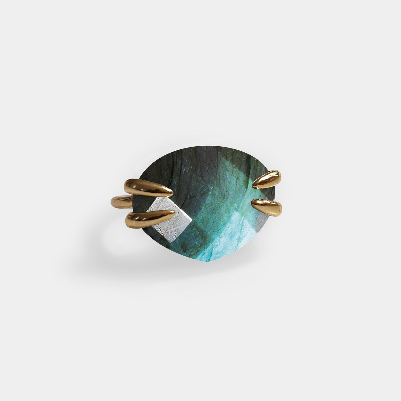 Bague Labradorite, Bague Femme Labradorite