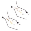 Polaris Snowmobile New OEM Two  Sets of Ice Scratchers, 2876256