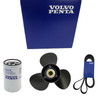 Volvo Penta New OEM 2/PK Seawater Pump Shaft Sealing Ring, 833996