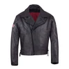 Indian Motorcycle OEM Men's Horsehide Libery Jacket, Black, Large, 286799806