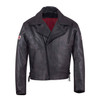 Indian Motorcycle New OEM Men's Horsehide Libery Jacket, Black, 3XL, 286799814