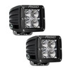 Polaris New OEM RIGID® D-Series PRO Flood LED Light, Pair, 2883126