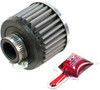 K&N Crankcase Vent Air Filter - Remote Mount, 62-0142