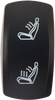 XTC POWER PRODUCTS Dash Switch Rocker Face, 630-1047