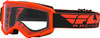 Fly Racing New Focus Goggle Orange W/Clear Lens, 37-5108