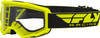 Fly Racing New Focus Goggle Hi-Vis Yellow W/Clear Lens, 37-5107