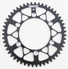 FLY RACING Aluminum Rear Sprocket, 255-122551BK