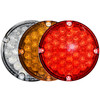 Tecniq New OEM 7" Round Amber/Amber Turn Light w/Pigtail, K20-AAT0-1