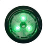Tecniq New OEM Silho-X 2.75" Round Green Light Black Trim Ring, E13-GB10-1
